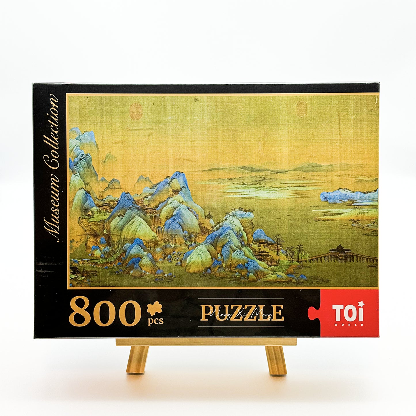 Thousand Miles of Mountains and Rivers 800 Piece Jigsaw Puzzle