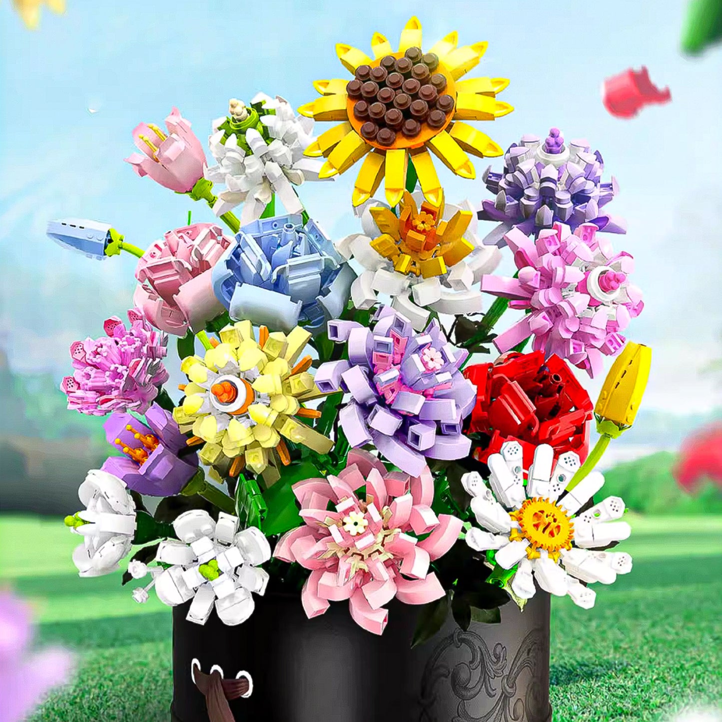 Block Florist Blue Rose