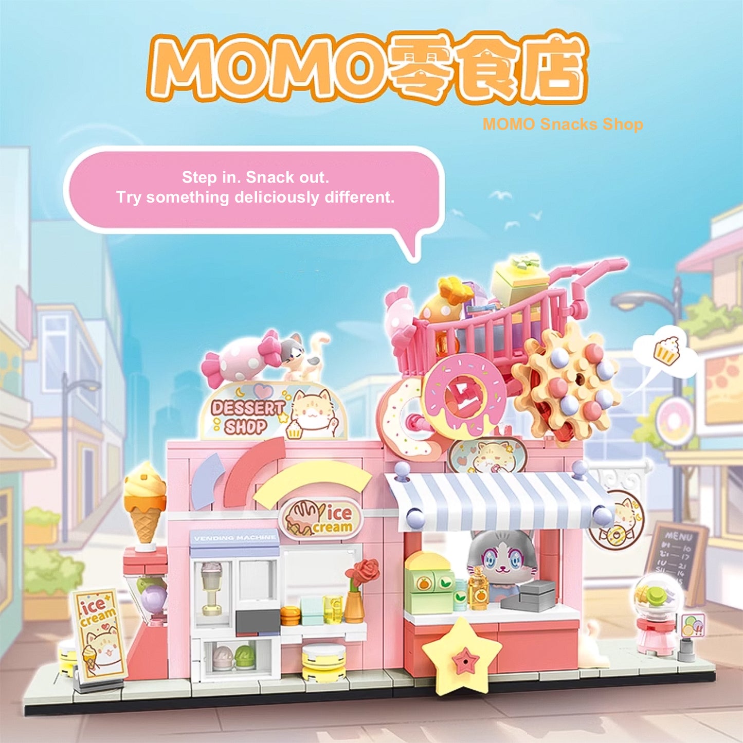 Momoland Modular Buildings Snack Shop