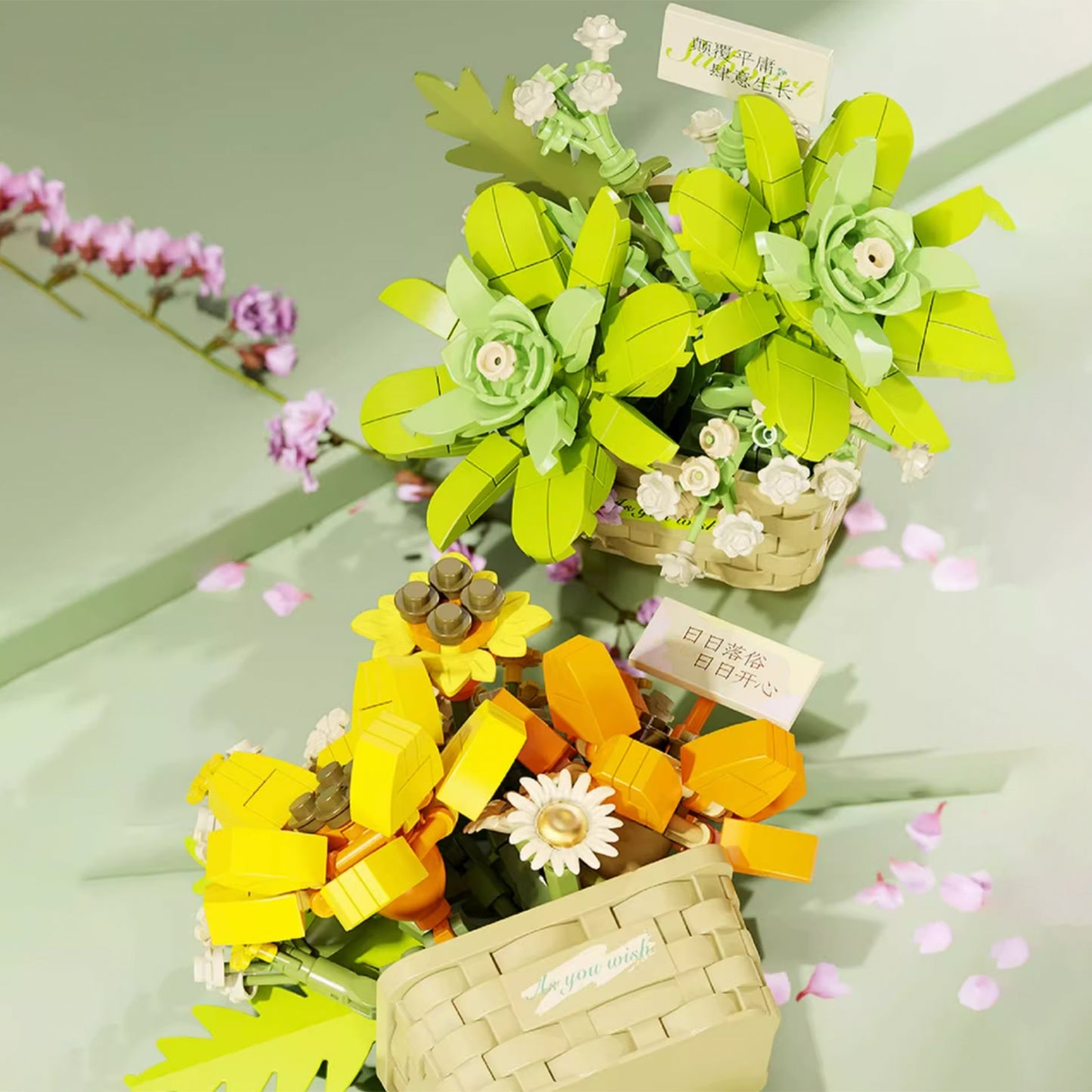Blossom Sweet Talk Summer Longing Display Building Block Set