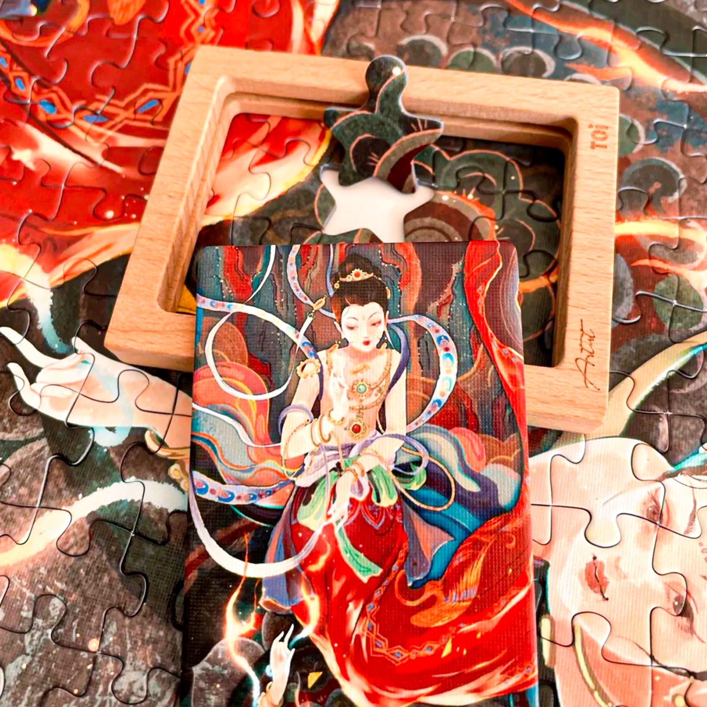 Radiant Dunhuang Series Graceful Dance of the Heavens 1000 Piece Jigsaw Puzzle