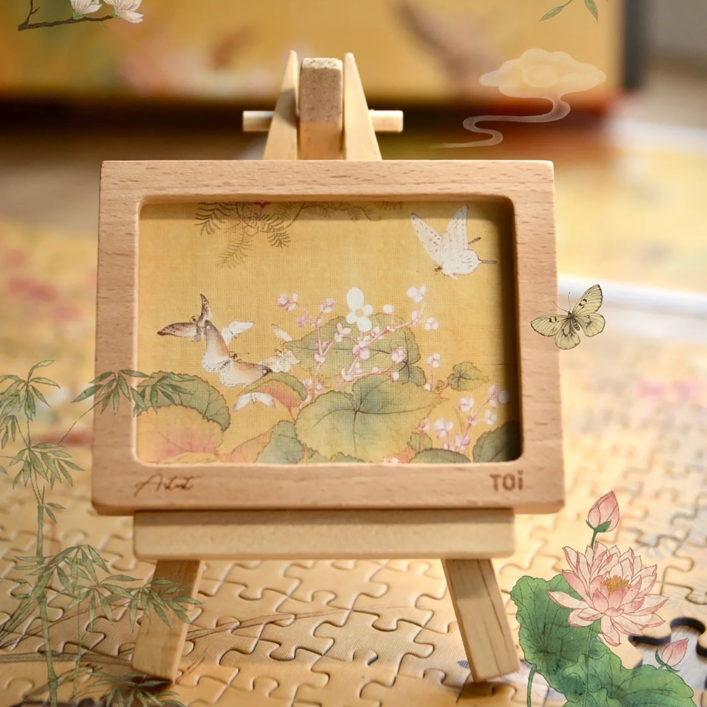 Hundreds of Butterflies 800 Piece Jigsaw Puzzle