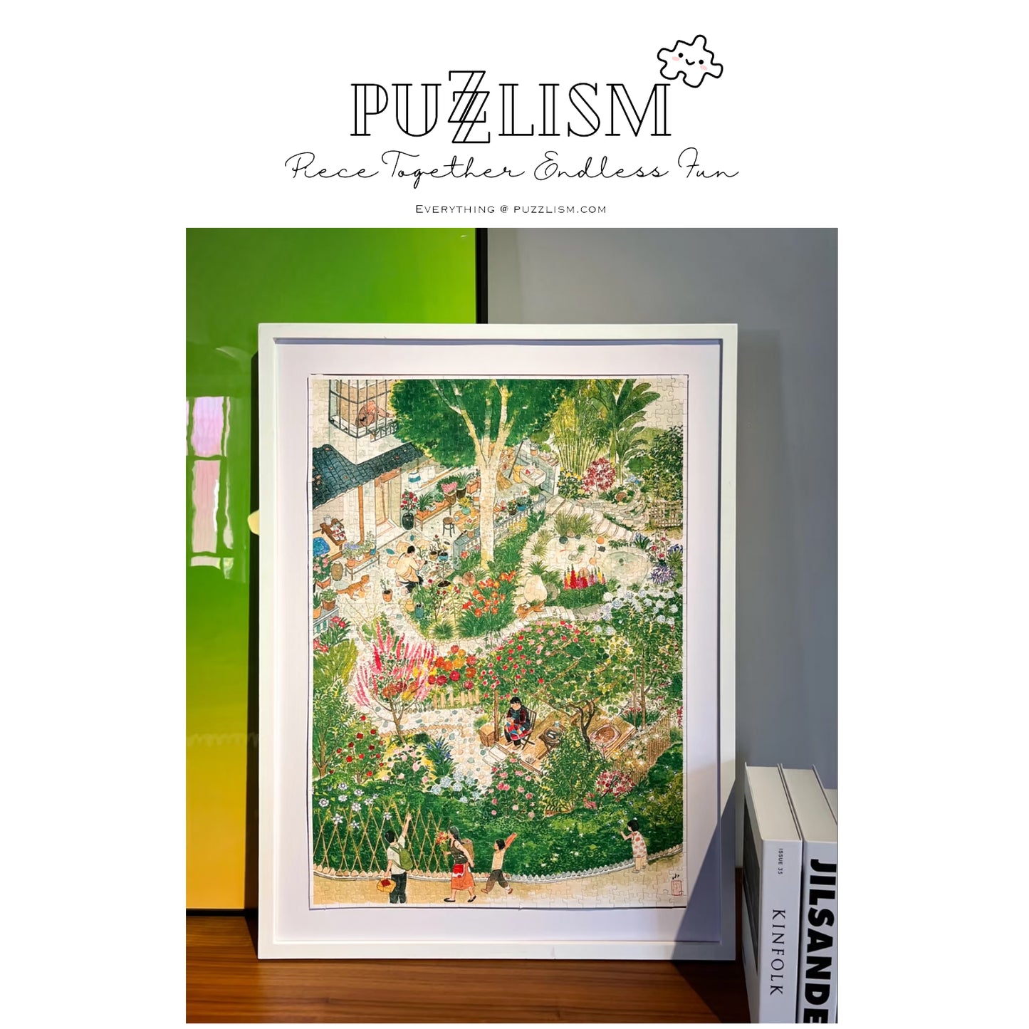 In Spring 1000 Piece Jigsaw Puzzle Separate Packages