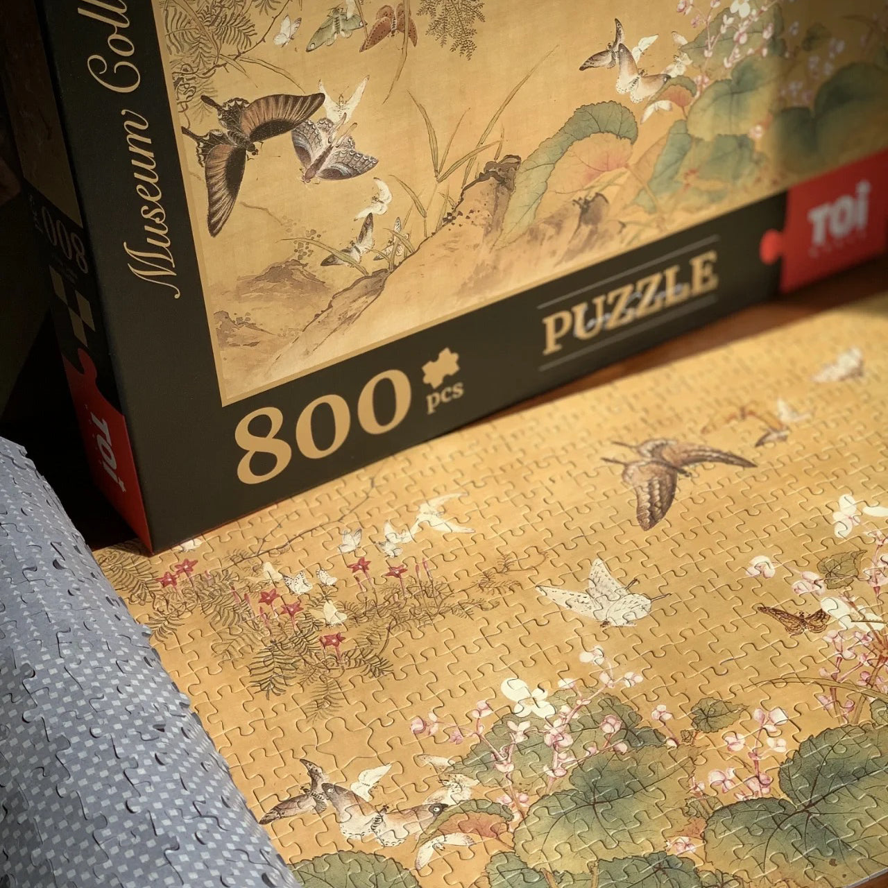Hundreds of Butterflies 800 Piece Jigsaw Puzzle