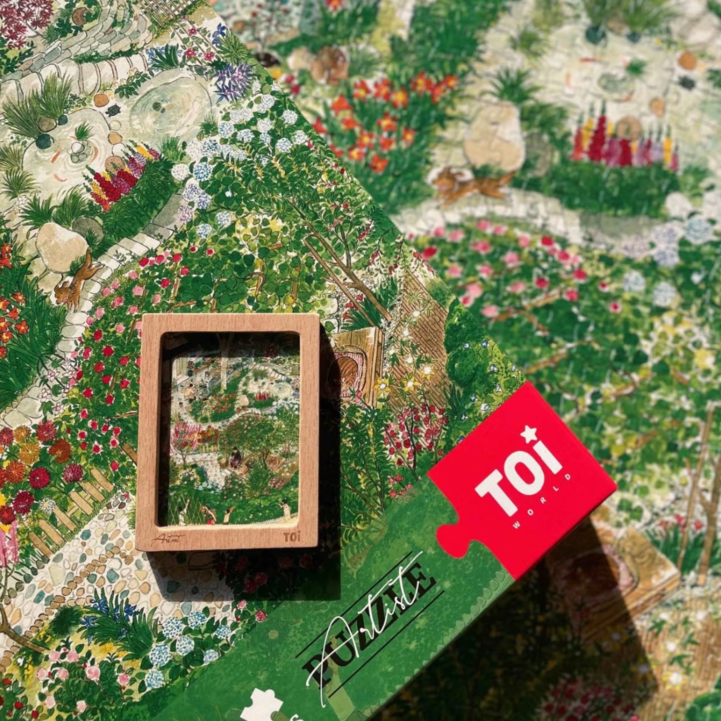 In Spring 1000 Piece Jigsaw Puzzle Separate Packages