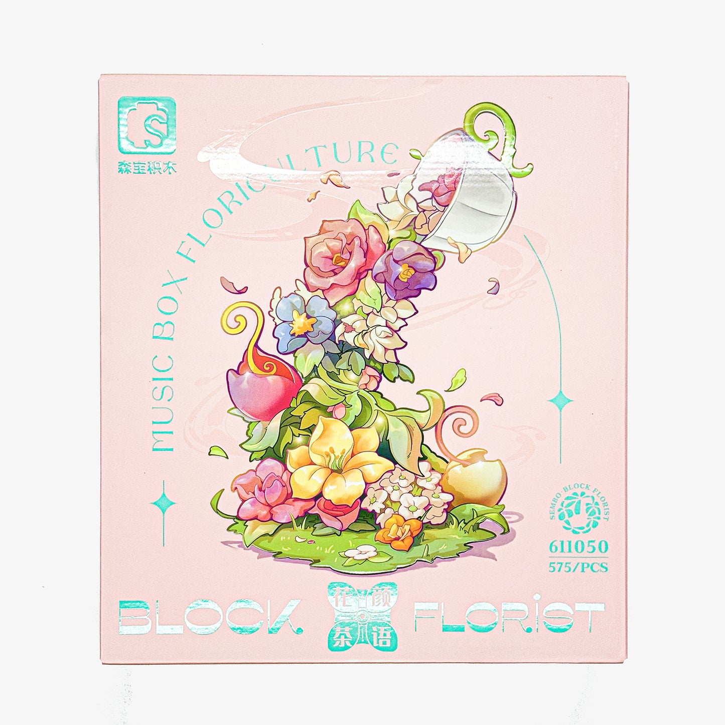 Block Florist Flower Tea