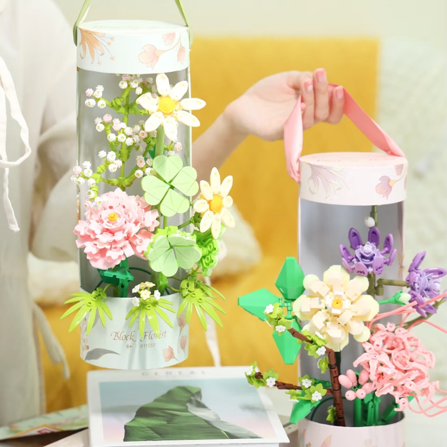 Block Florist Pink Sandy Sunshine