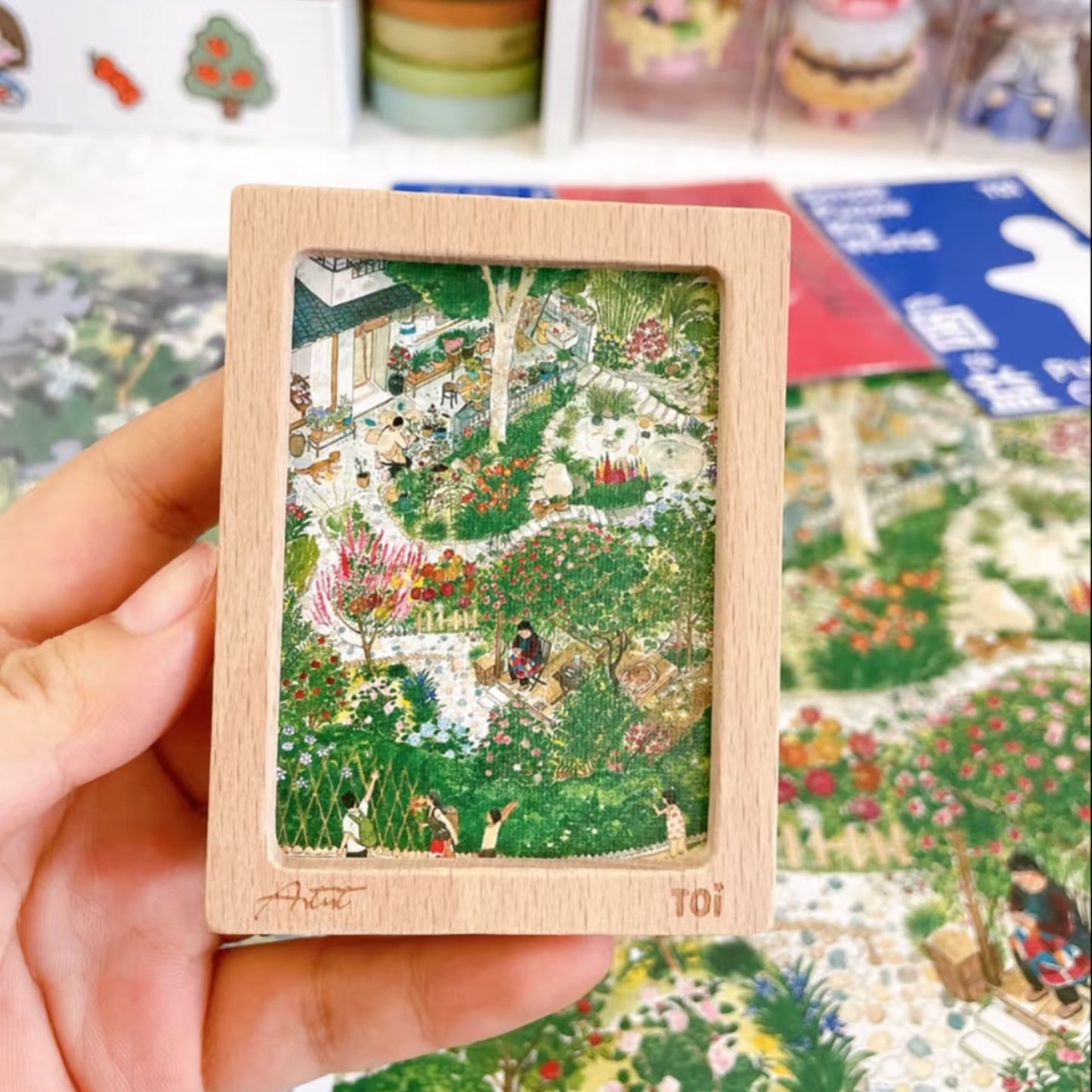 In Spring 1000 Piece Jigsaw Puzzle Separate Packages