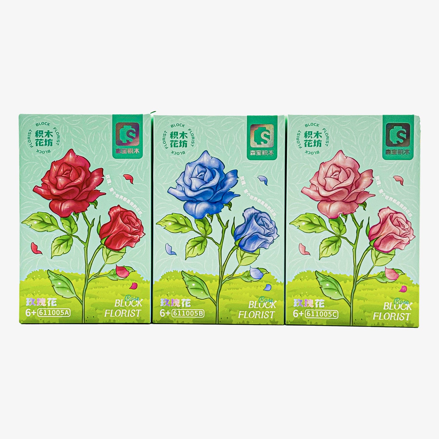 Block Florist Pink Rose