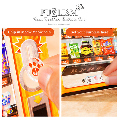 Infinite Snack Vending Machine Irregular Acrylic Puzzle