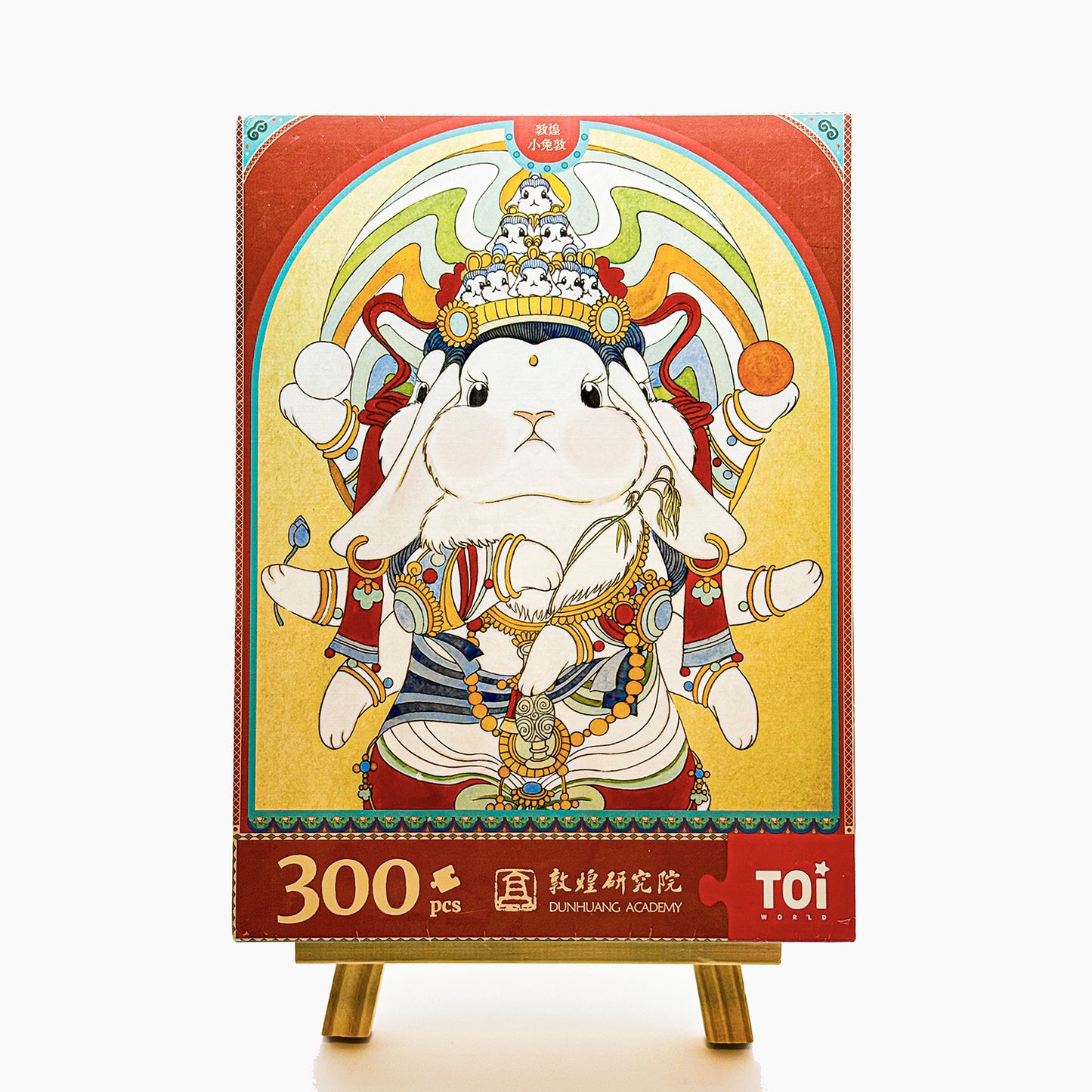 Radiant Dunhuang Series Dunhuang Bunny One 300 Piece Jigsaw Puzzle