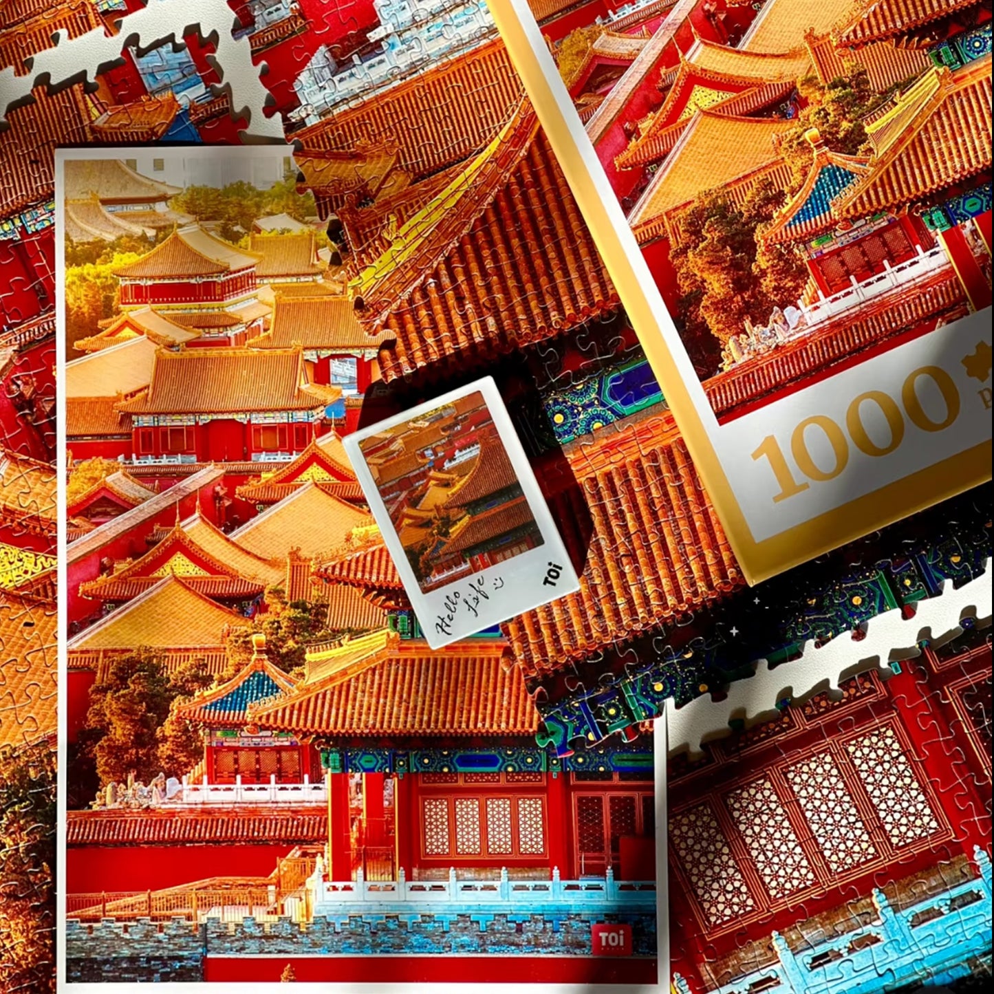 Sunrise at the Forbidden City 1000 Piece Jigsaw Puzzle