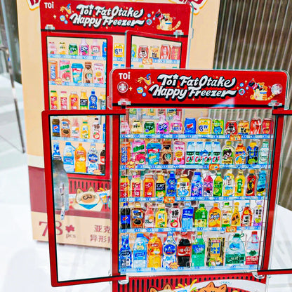 Infinite Snack Machine Happy Beverage Fridge Irregular Acrylic Puzzle
