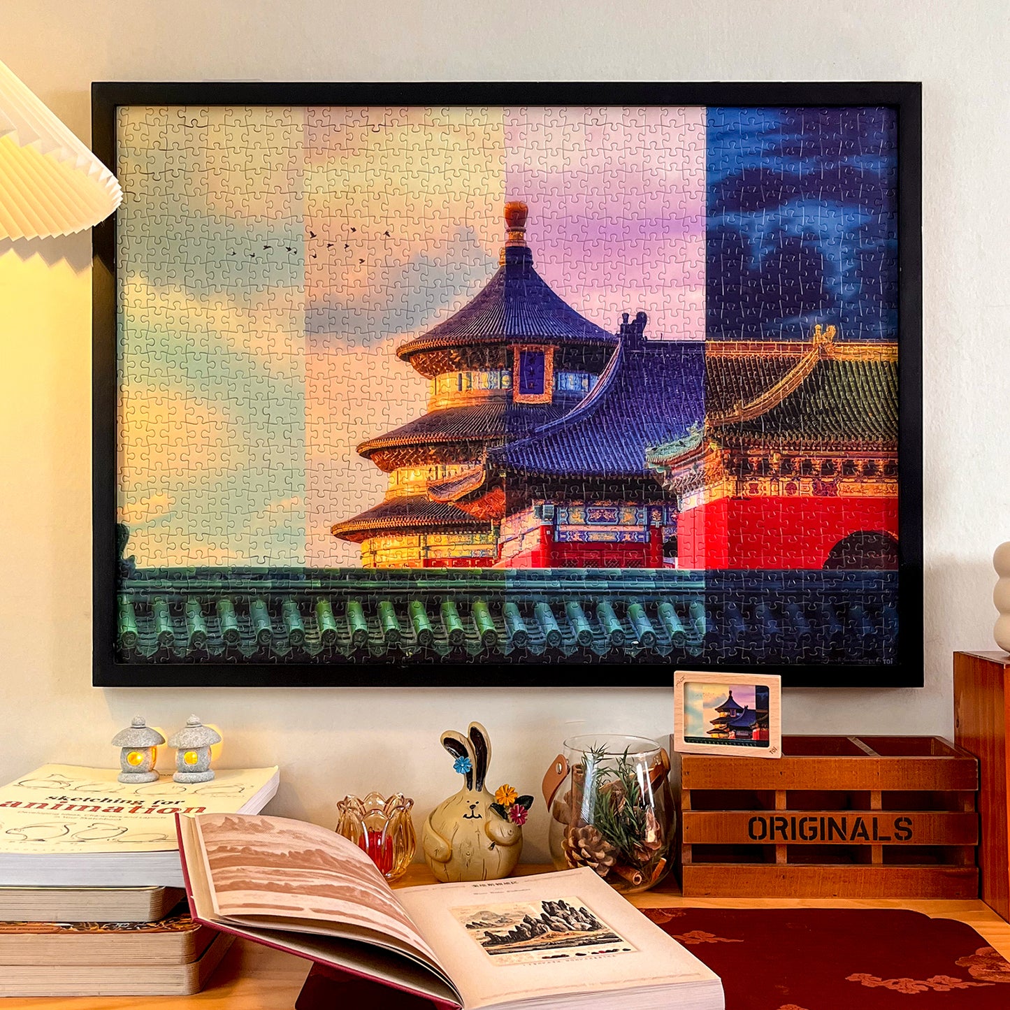 Temple of Heaven in Four Seasons 1000 Piece Jigsaw Puzzle
