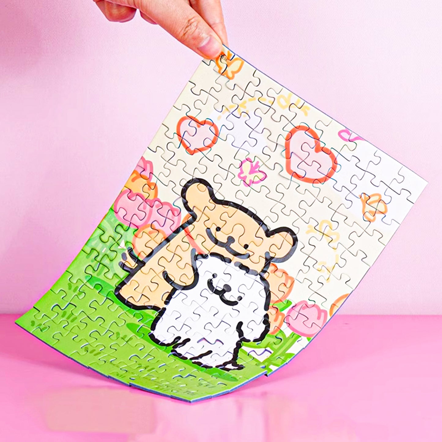 Maltese Puppy Loves You Acrylic Puzzles