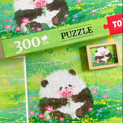 Panda Hua Hua's Observation Journal I 300 Piece Jigsaw Puzzle