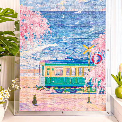 Kamakura Train 1000 Piece Jigsaw Puzzle