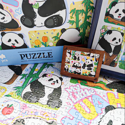 We Love Hua Hua 500 Piece Jigsaw Puzzle