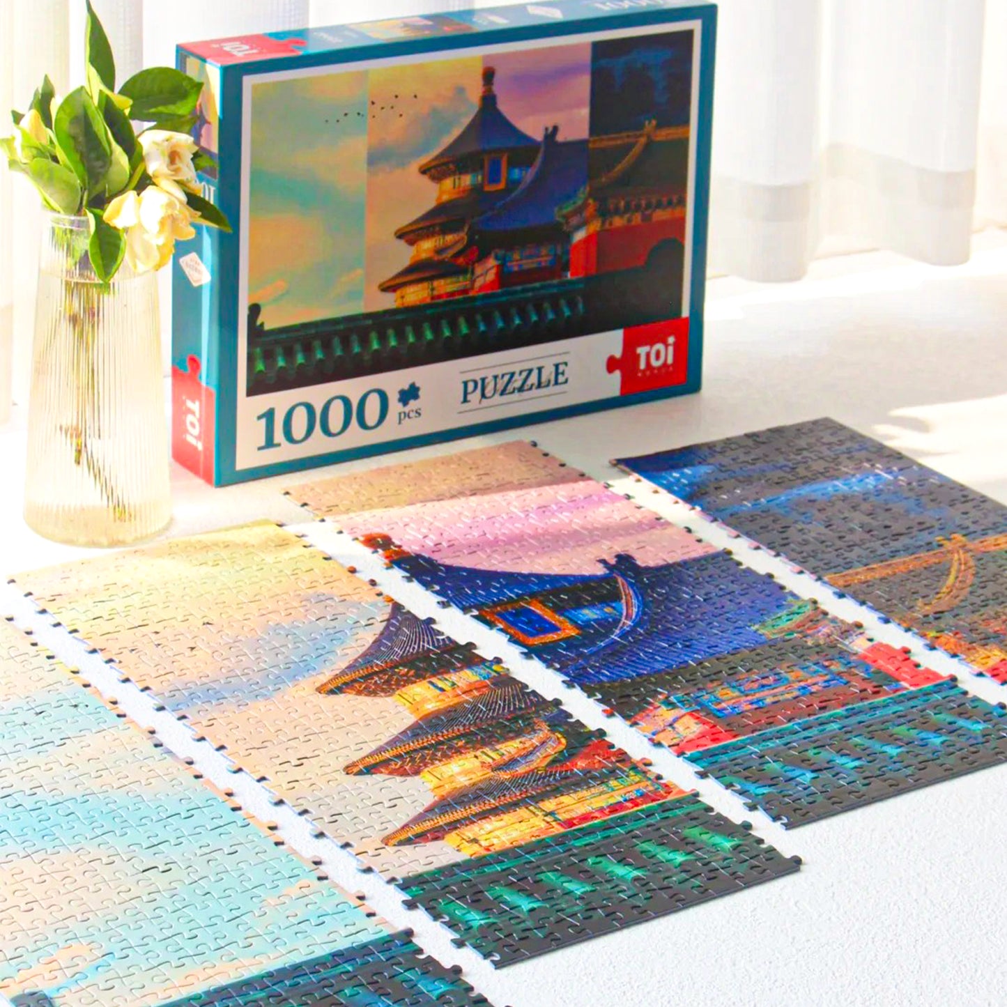 Temple of Heaven in Four Seasons 1000 Piece Jigsaw Puzzle