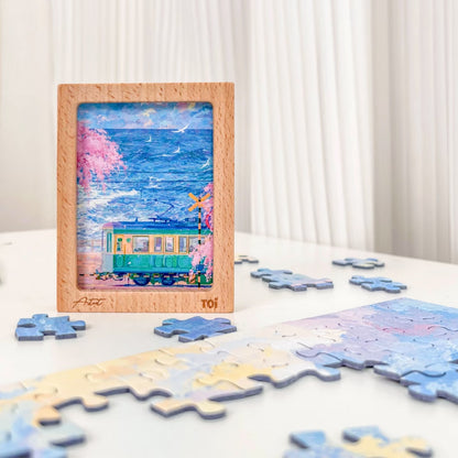Kamakura Train 1000 Piece Jigsaw Puzzle