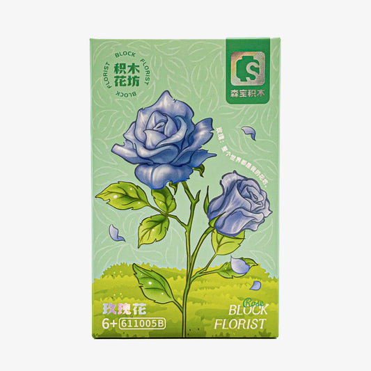 Block Florist Blue Rose