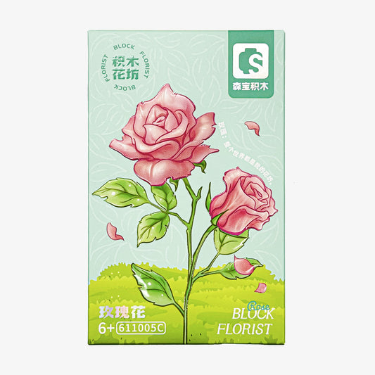 Block Florist Pink Rose