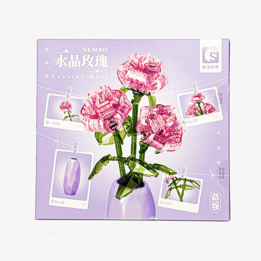 Block Florist Crystal Rose