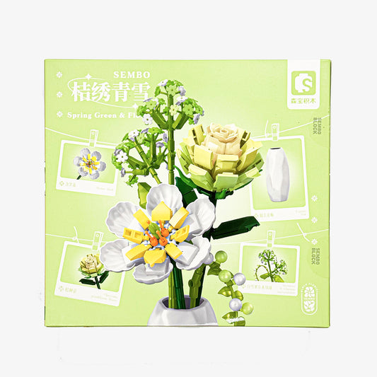 Block Florist Spring Green & Flowers