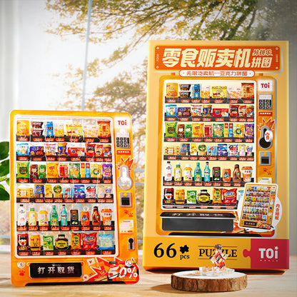 Infinite Snack Vending Machine Irregular Acrylic Puzzle