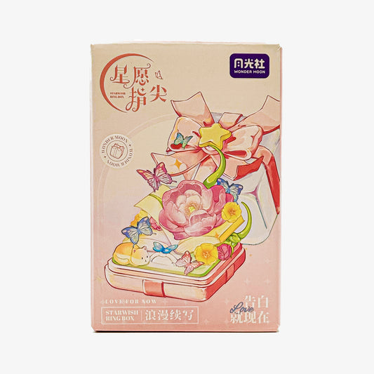 Star Wish Fingertip Romantic Continuation Building Block Set Ring Box