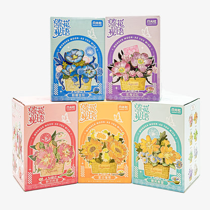Blossom Sweet Talk Summer Longing Display Building Block Set